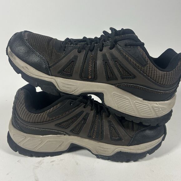 Avia Brown/Orange Hiking Shoes Boots MNAV21ES210 Mens Size 10.5 - Picture 7 of 13